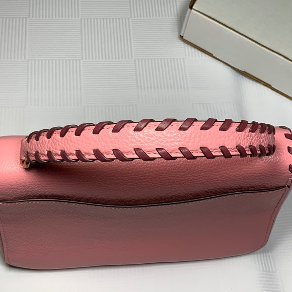 Coach Marlie Top Handle Satchel Crossbody - Pink - Picture 6 of 16